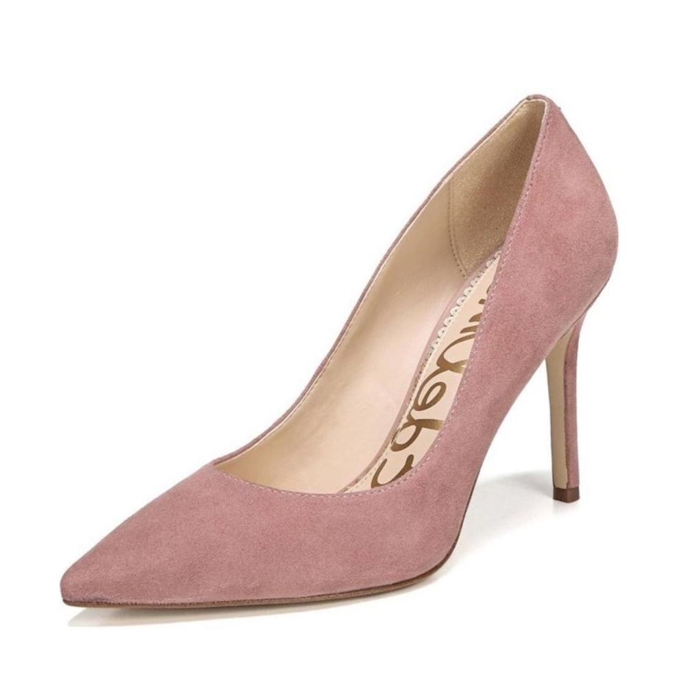 Sam Edelman Hazel Dusty Rose Suede Pump